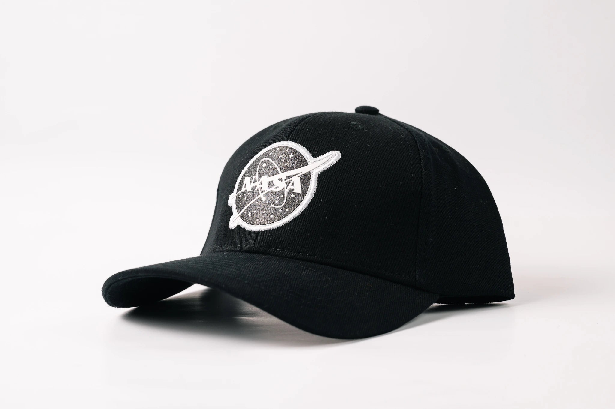 Boné Preto - Aba Curva - NASA Meatball