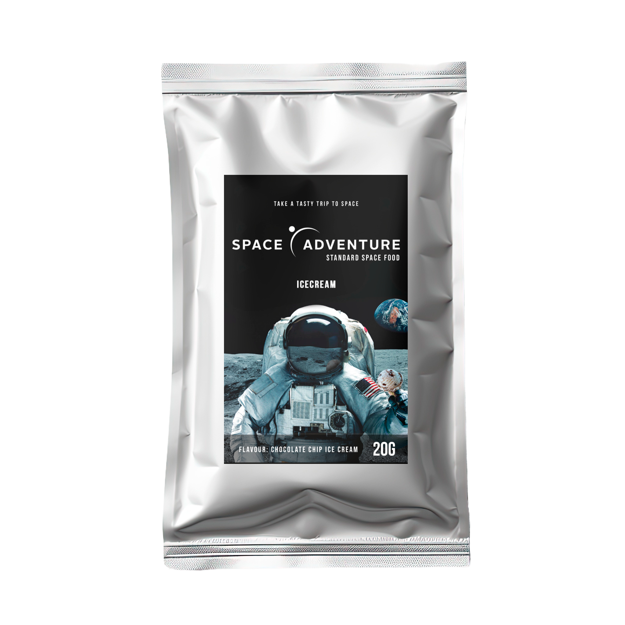 Comida de Astronauta NASA - Sorvete Liofilizado - Flocos