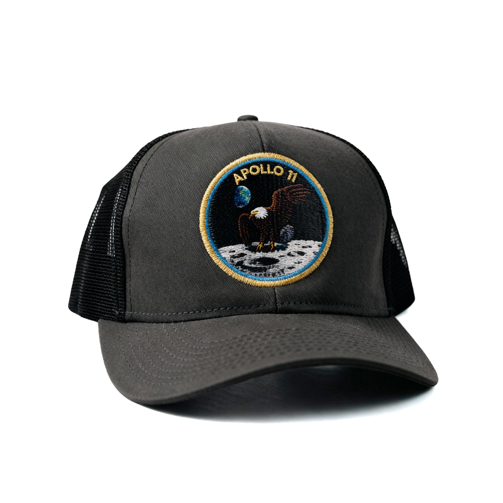 Boné Estonado - Aba Curva - NASA Missão Apollo 11