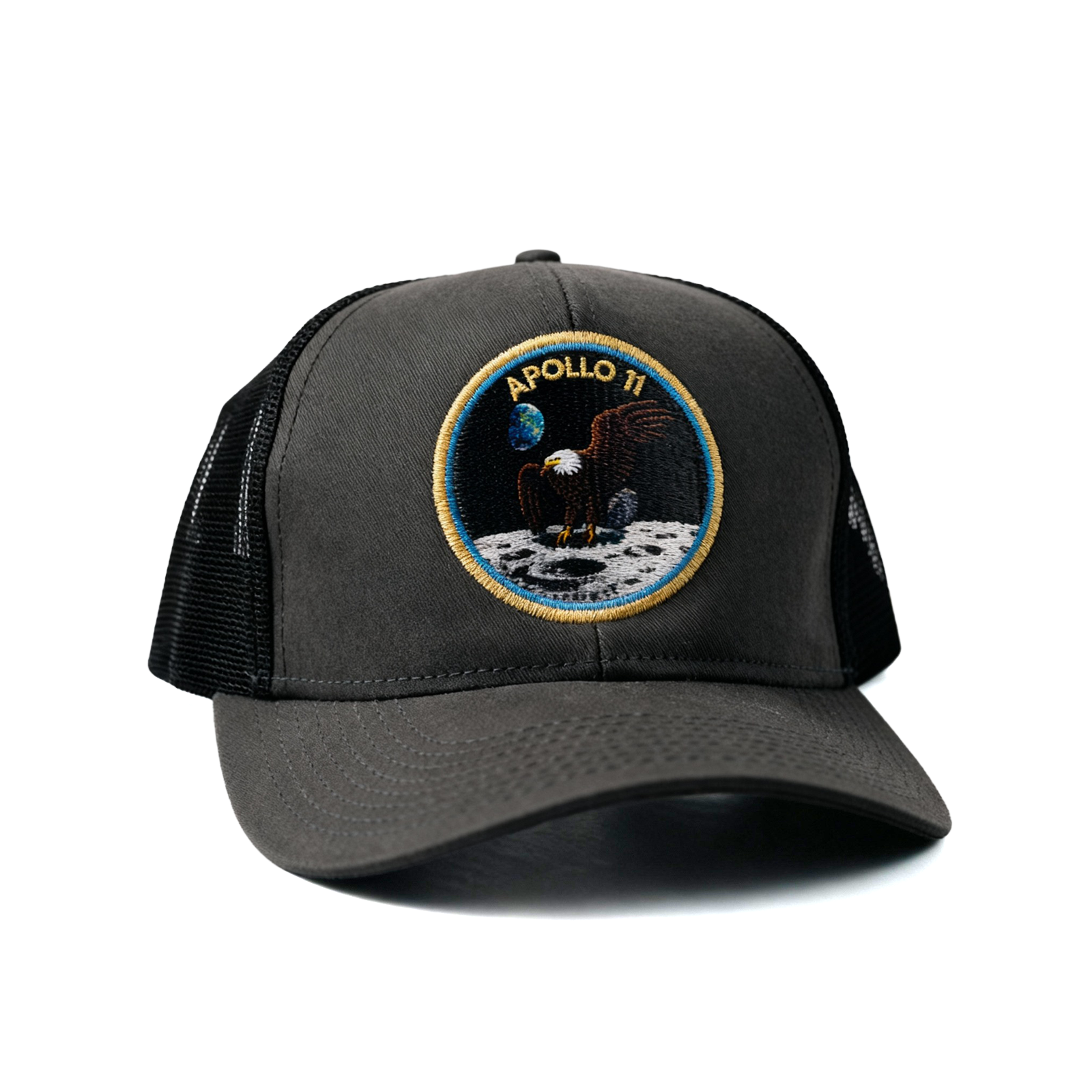 Boné Estonado - Aba Curva - NASA Missão Apollo 11