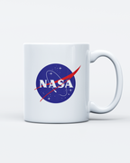 Caneca De Cerâmica Branca - NASA Meatball