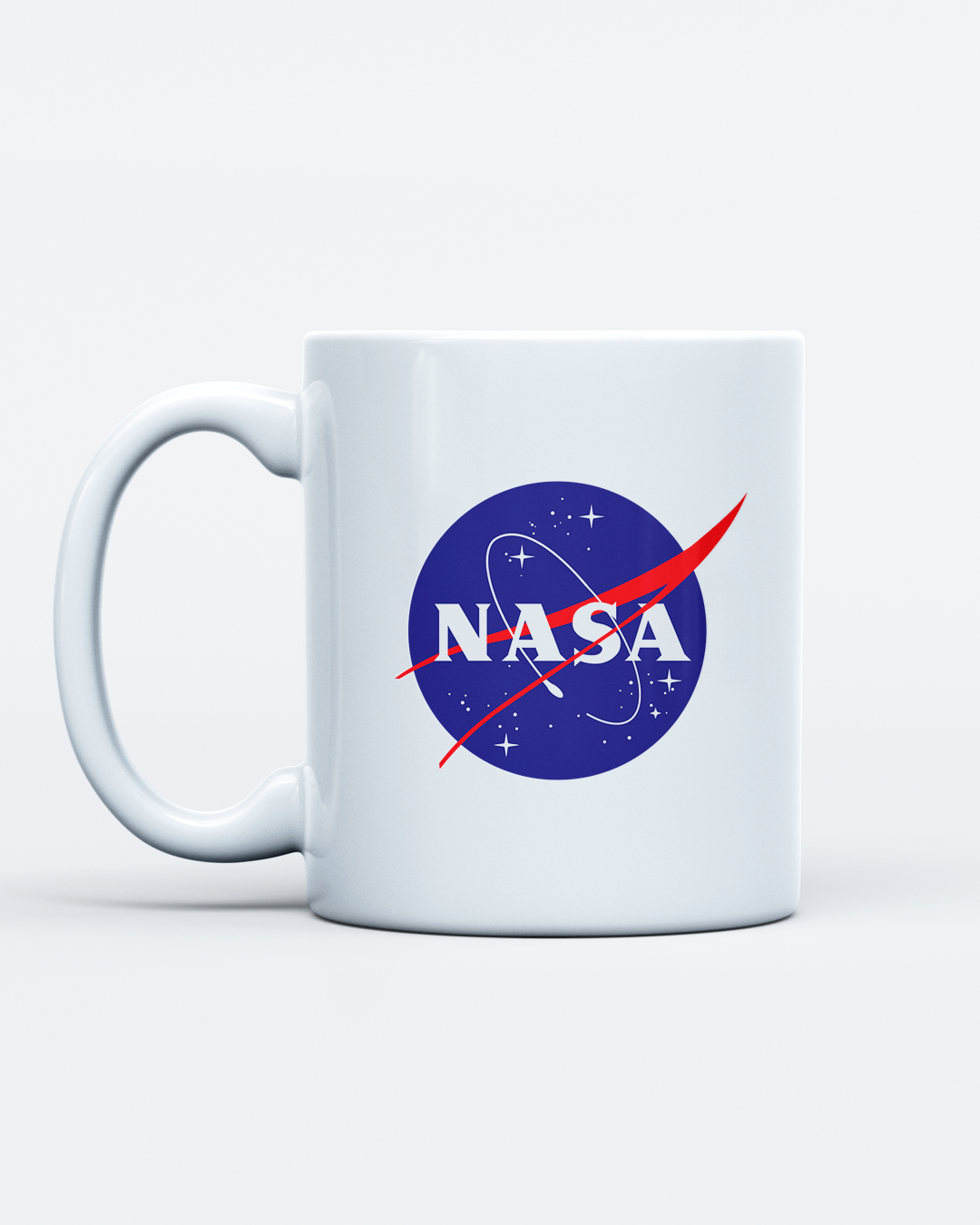 Caneca De Cerâmica Branca - NASA Meatball