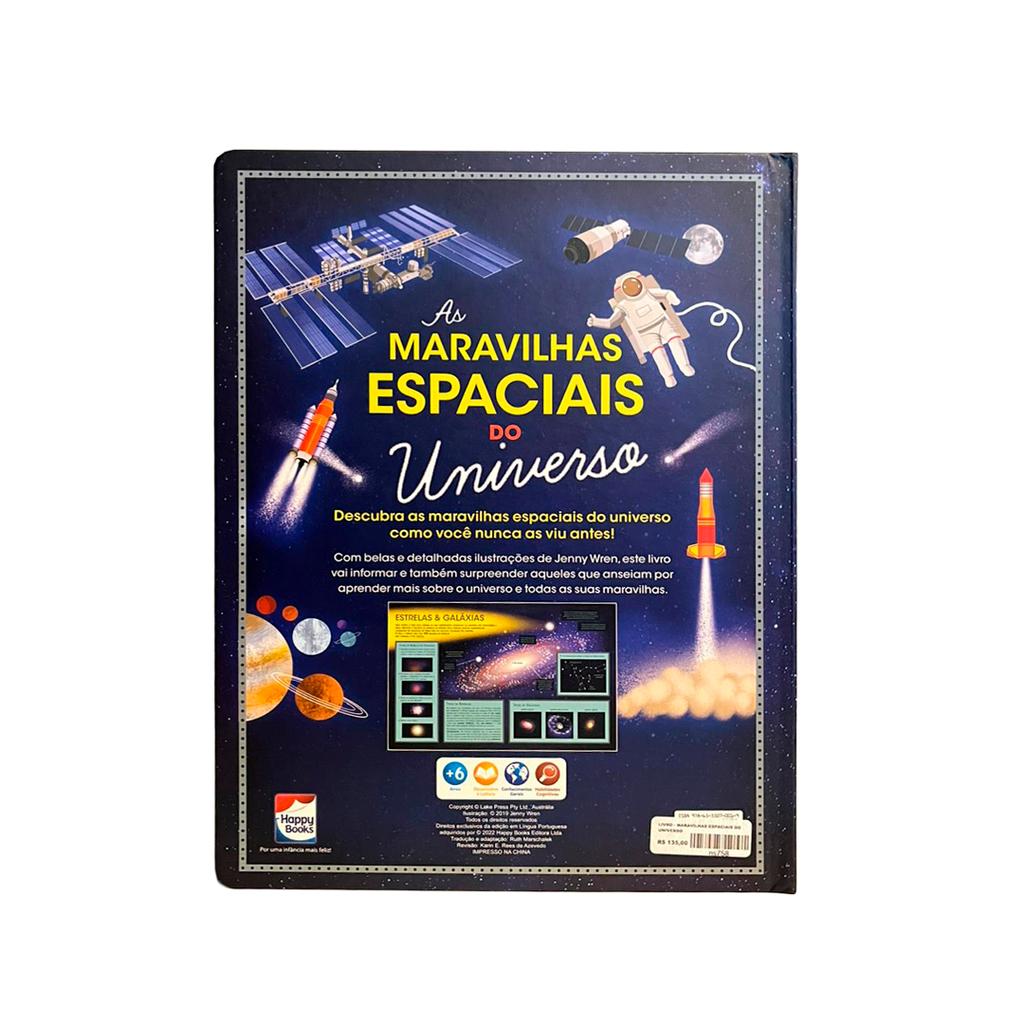 LIVRO MARAVILHAS ESPACIAIS DO UNIVERSO
