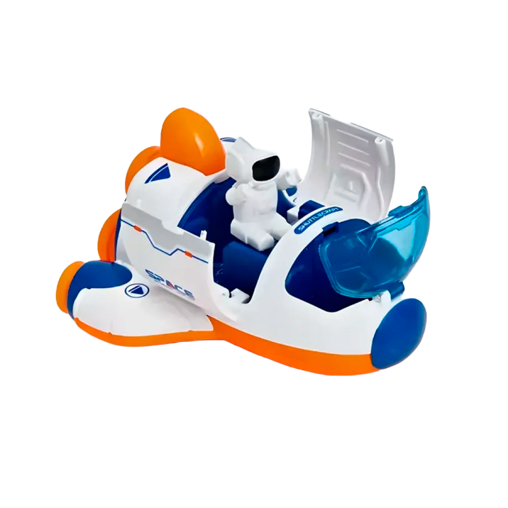 Brinquedo - Mini Nave Espace Turbo 12 peças