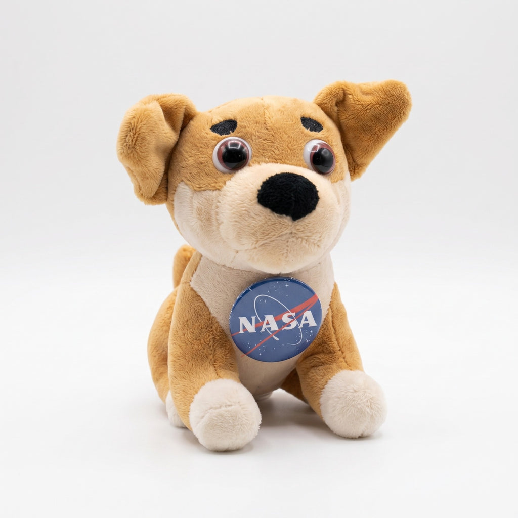 Pelúcia - Cachorro caramelo NASA