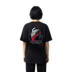 Camiseta Unissex Preta - 100% Algodão - NASA Missão Artemis II