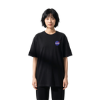 Camiseta Unissex Preta - 100% Algodão - NASA Missão Artemis II