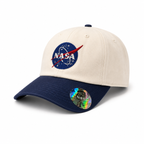 Boné Meatball NASA - Off White Aba Azul
