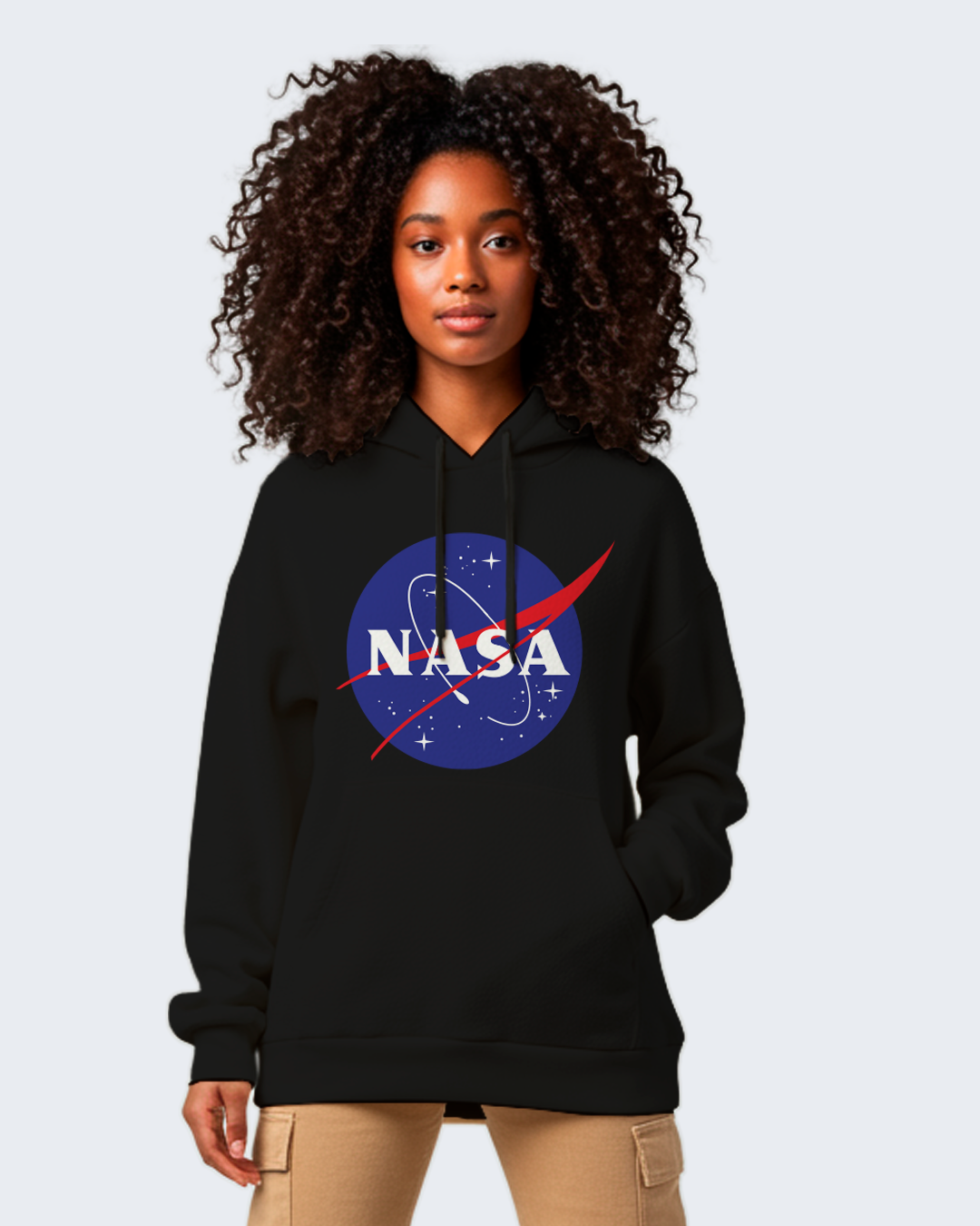 Moletom Unissex Preto - NASA Meatball